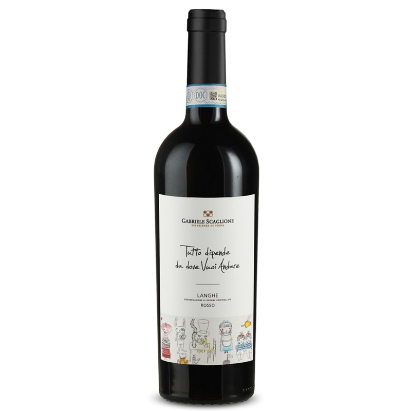 Gabriele Scaglione ‘Tutto dipende da dove Vuoi Andare’ Langhe Rosso 2015