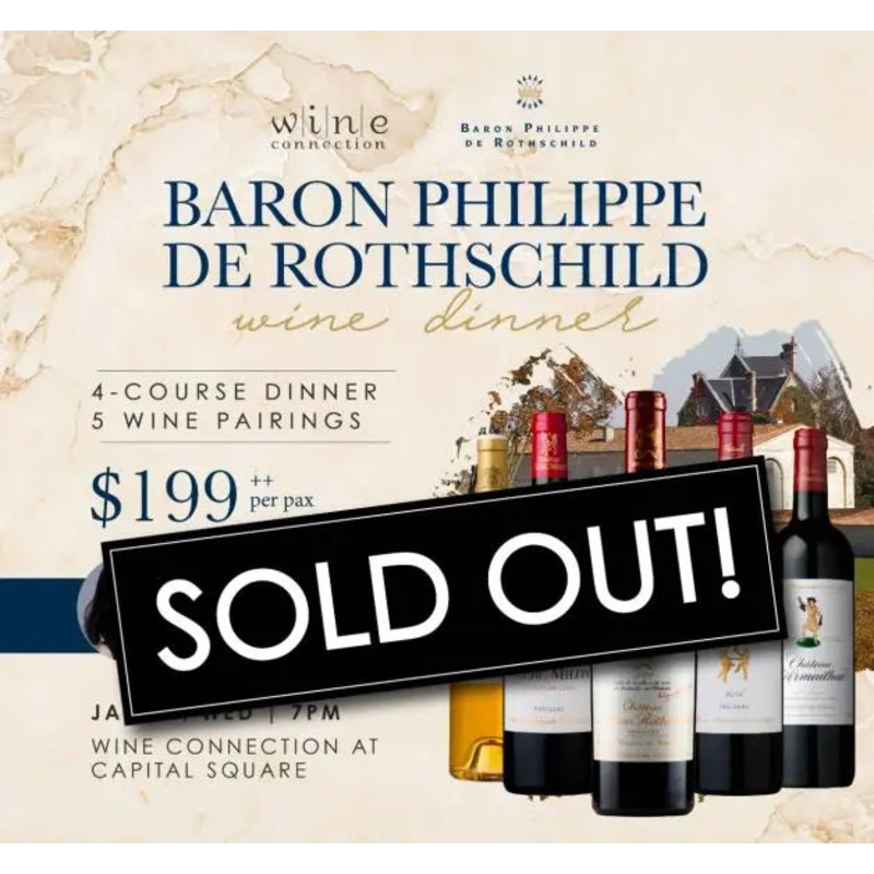 Baron Philippe de Rothschild Wine Dinner