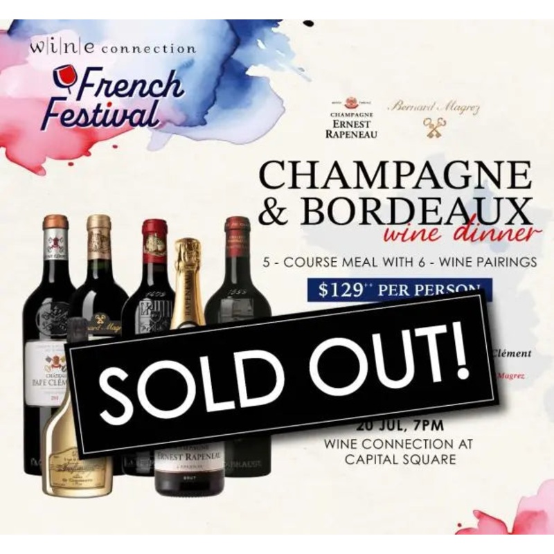 Champagne & Bordeaux Wine Dinner
