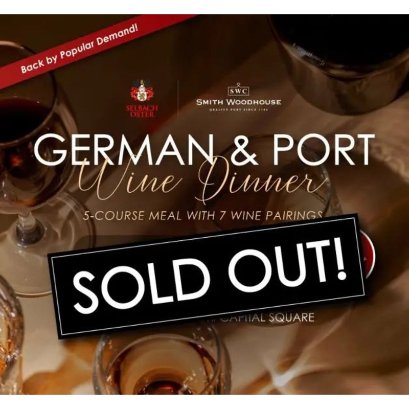 German & Port Wine Dinner