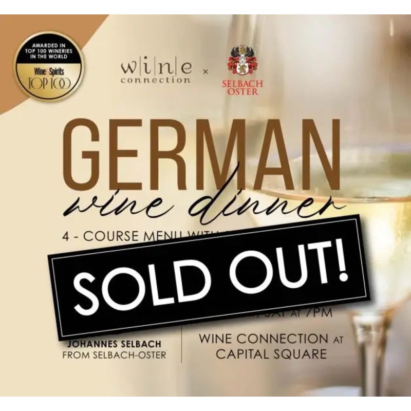German Wine Dinner