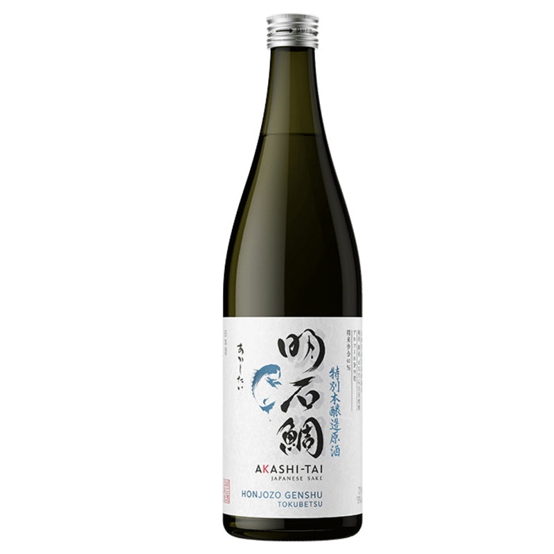 Akashi-Tai, Japanese Sake, Honjozo Genshu Tokubetsu, 19% vol – 72cl