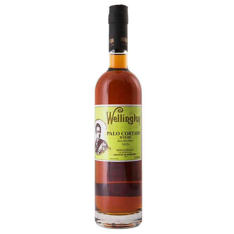 Wellington Palo Cortado de Jerez Sherry, 20 years VOS, Hidalgo – 50cl