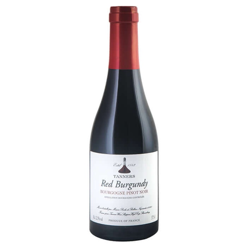 Tanners Red Burgundy, Bourgogne Pinot Noir 2023 – Half