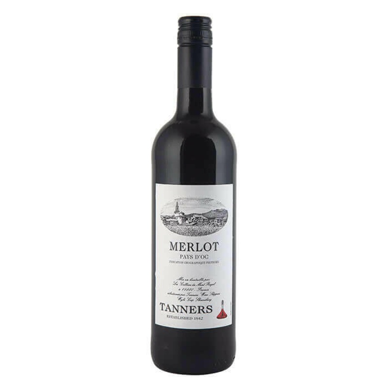 Tanners Merlot, Pays d’Oc 2023