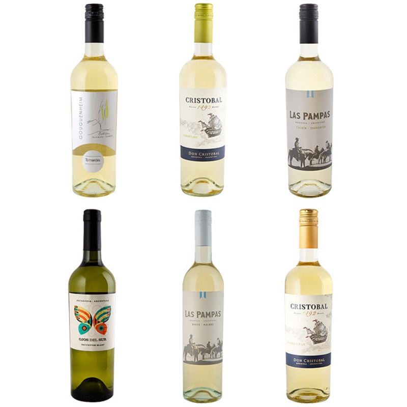 Aromatic Argentinian Whites Mixed Six