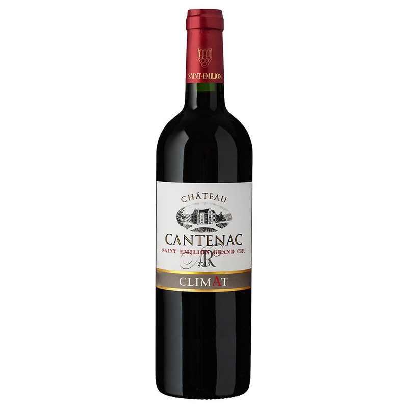 Chateau Cantenac Climat Saint milion Grand Cru 2018