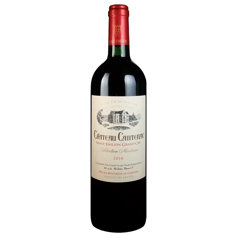Chateau Cantenac St Emilion Grand Cru Slection Madame 2016