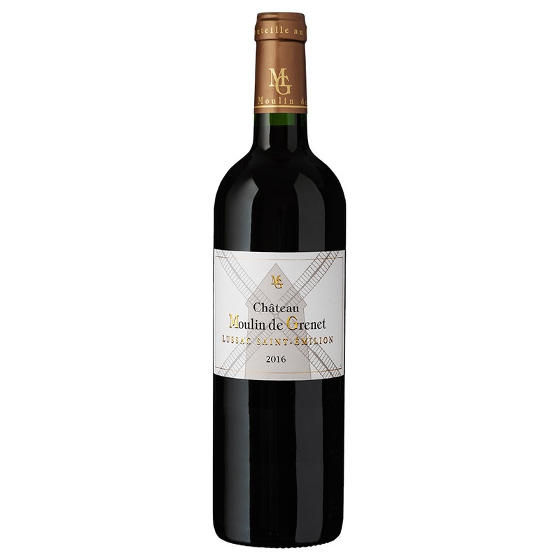 Chateau Moulin de Grenet Lussac Saint milion 2016
