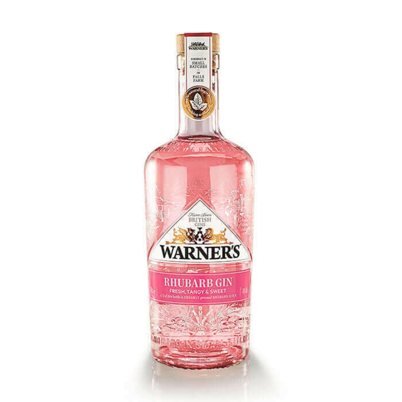 Warner’s Rhubarb Gin, 40% vol