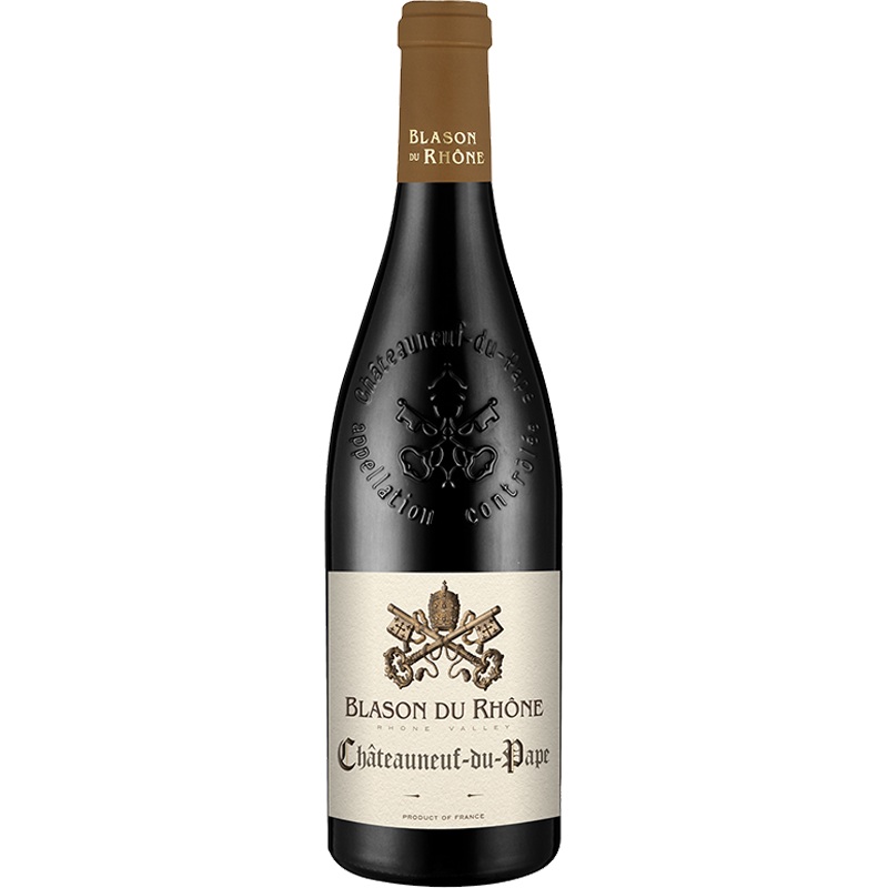 Blason du Rhne Chteauneuf-du-Pape