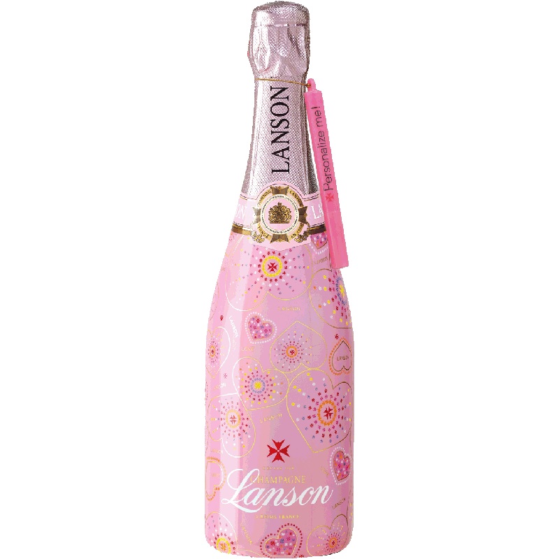Lanson Rose Label NV VALENTINE