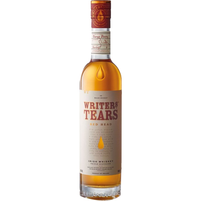 Writers’ Tears Red head Single Malt 70cl