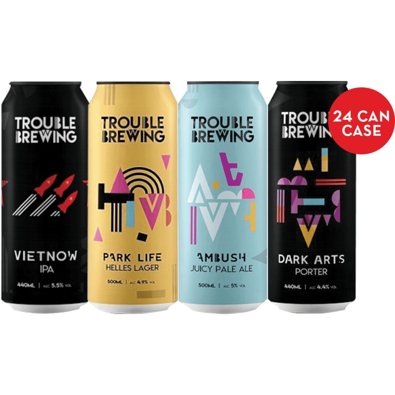 Trouble Brewing Mixed Case (24 Cans)
