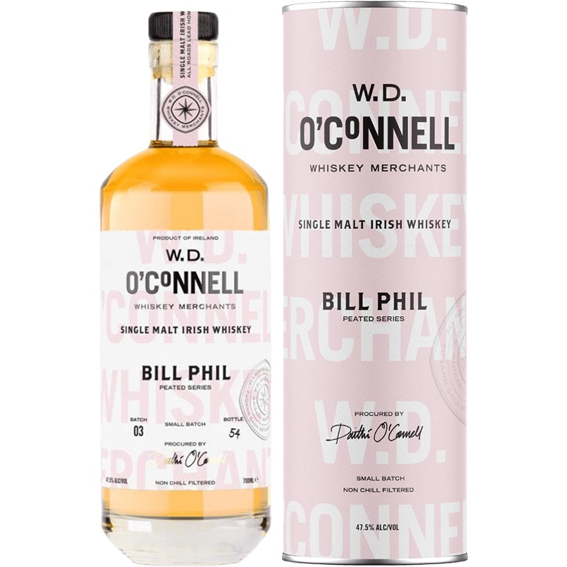 WD O’Connell Bill Phil Single Malt 70cl
