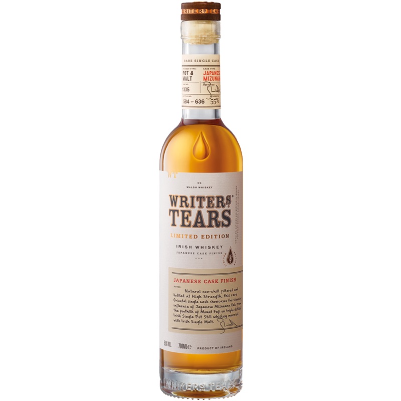 Writers’ Tears Mizunara Cask 70cl