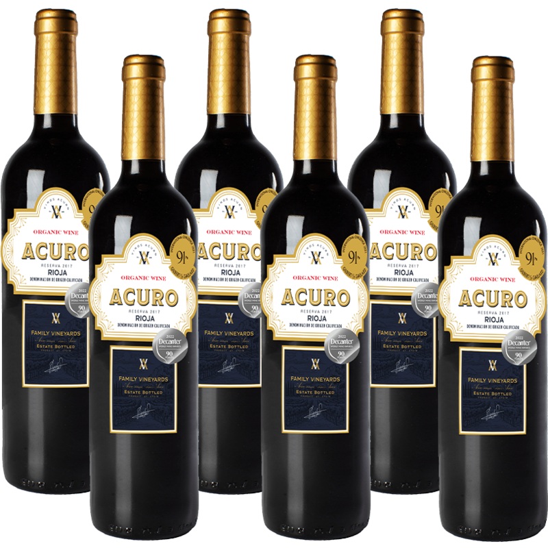 Acuro Organic Rioja Reserva – 6 Bottle Case