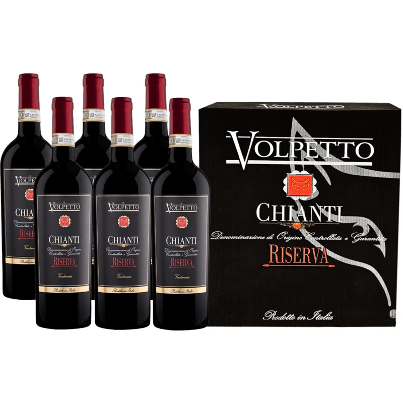Volpetto Chianti Riserva 6 Bottle Case