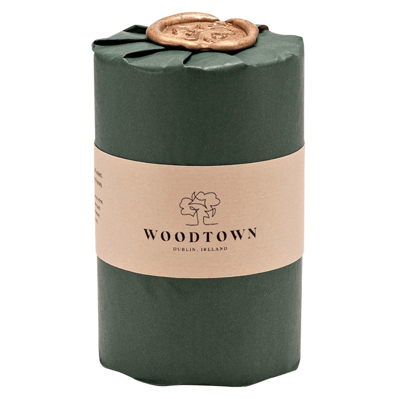 Woodtown Studio Beeswax Pillar Candle