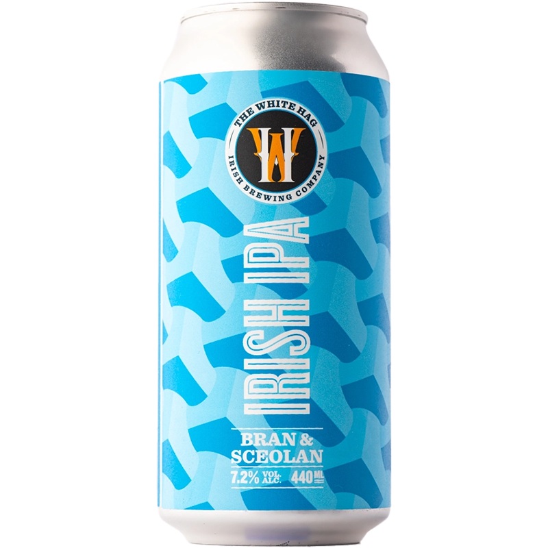 White Hag Bran & Sceolan Irish IPA 44cl can