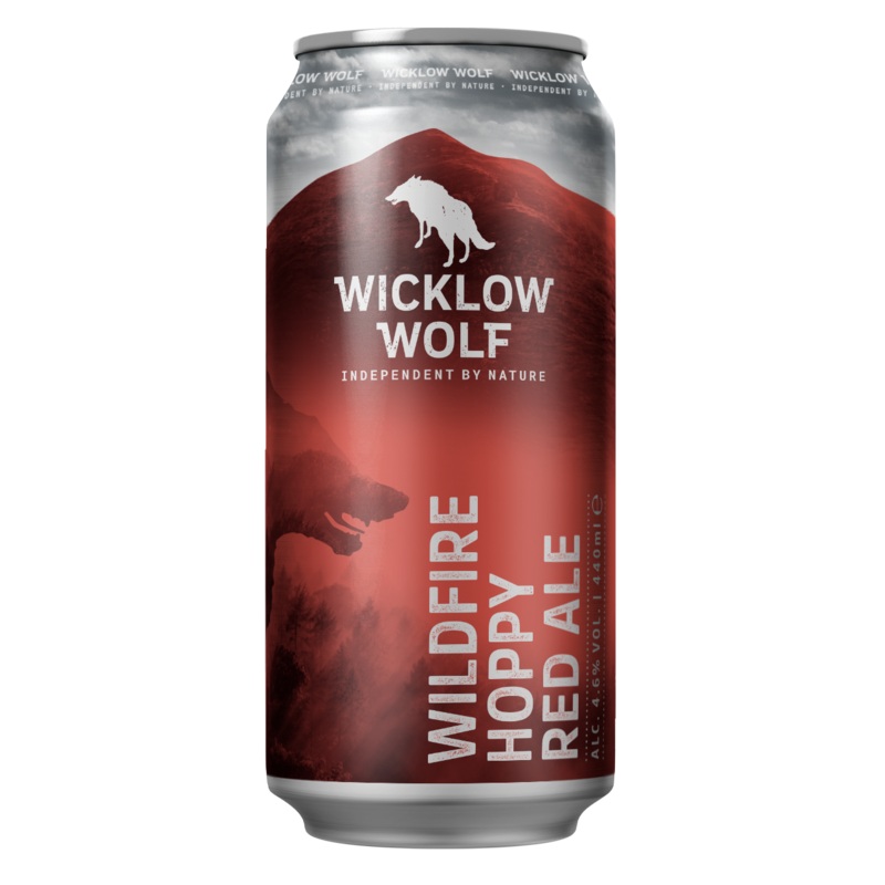 Wicklow Wolf Wildfire Hoppy Red Ale 44cl Can
