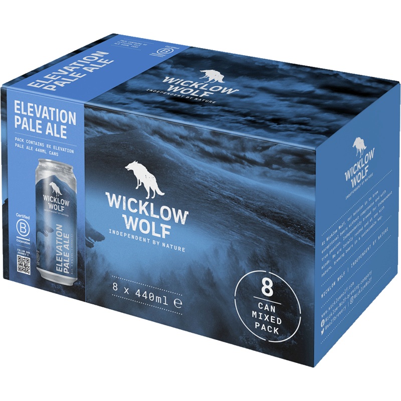Wicklow Wolf Elevation Pale Ale 44cl Can 8PK