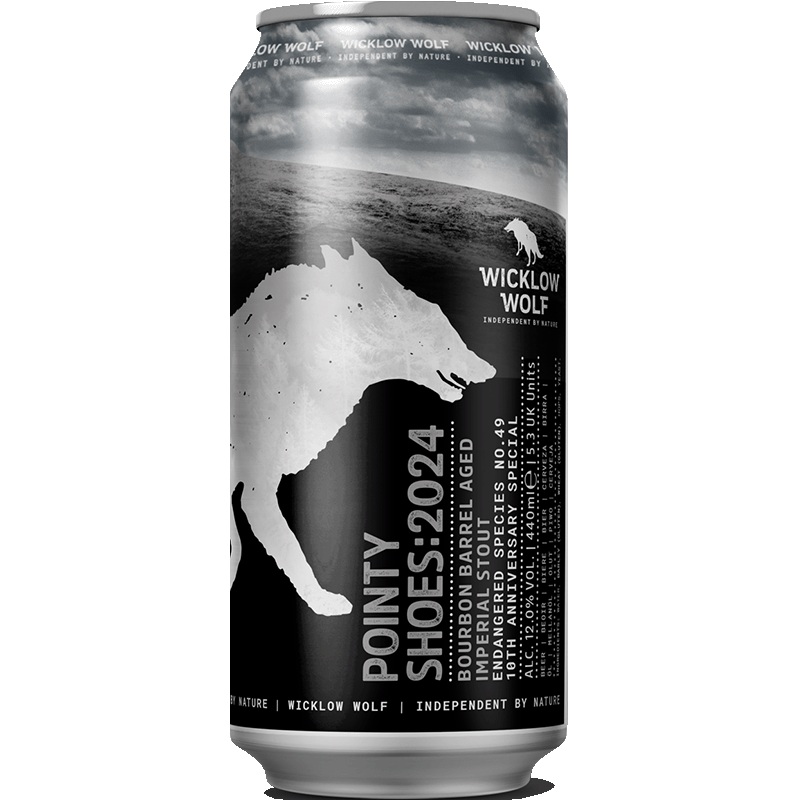 Wicklow Wolf Pointy Shoes 2024 Stout 44cl Can