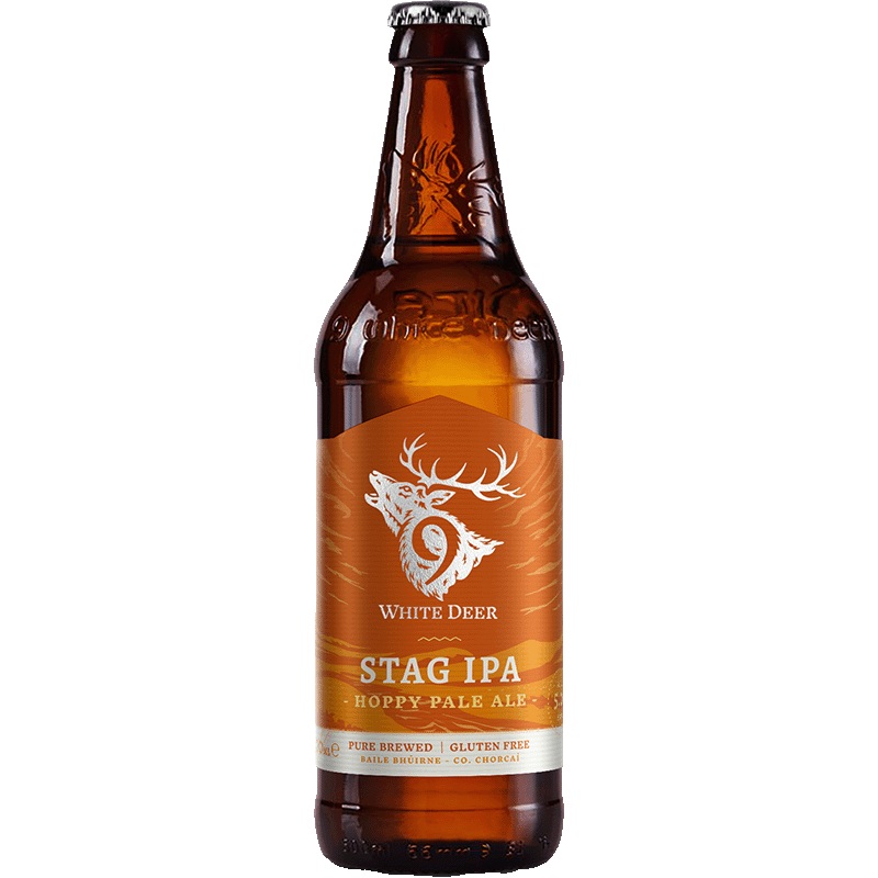 9 White Deer Stag IPA 50cl Bottle