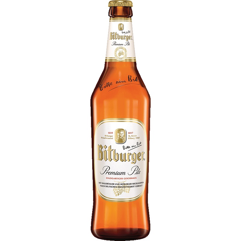 Bitburger Premium Pils 50cl Bottle