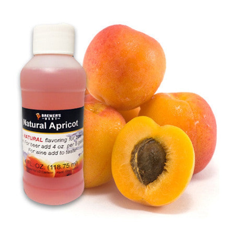 All Natural Apricot Fruit Flavoring (4 oz)