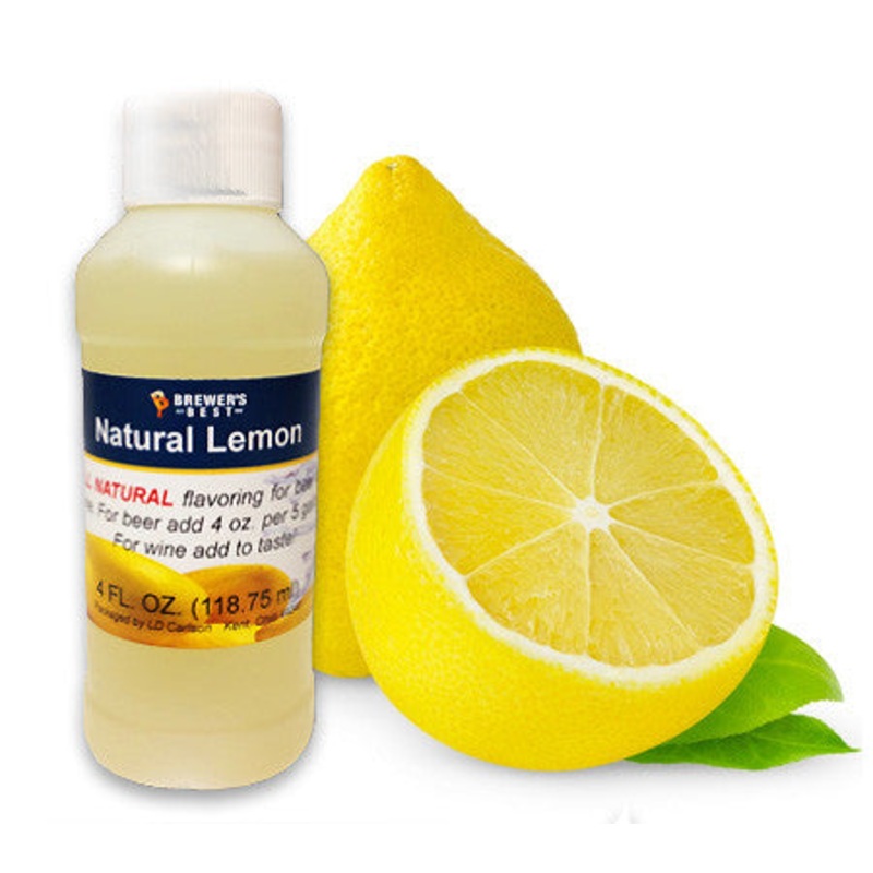 All Natural Lemon Fruit Flavoring (4 oz)