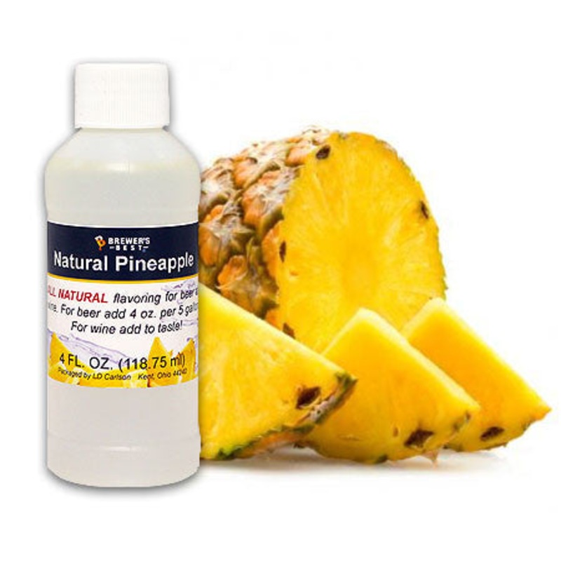 All Natural Pineapple Fruit Flavoring (4 oz)
