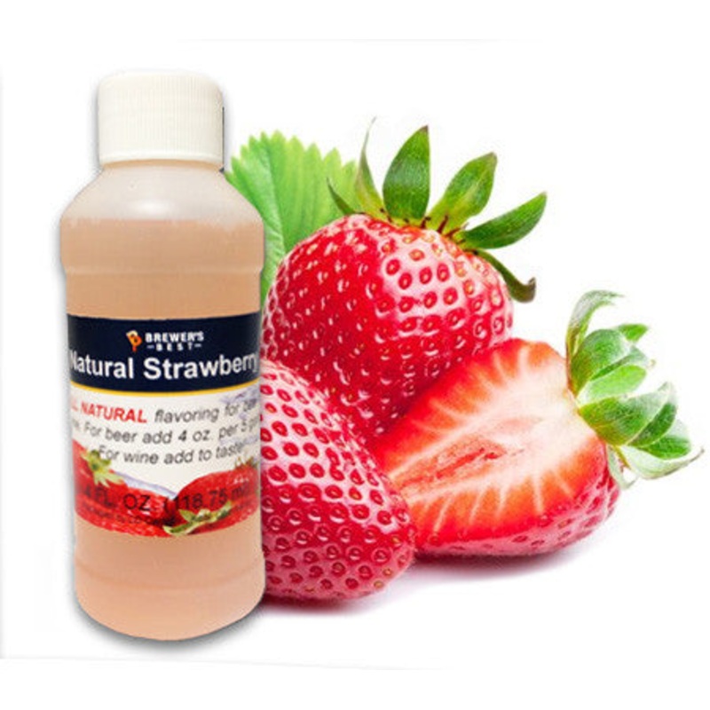 All Natural Strawberry Fruit Flavoring (4 oz)
