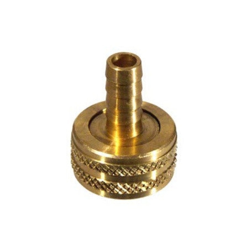 3/8 Barb x Garden Hose – Brass