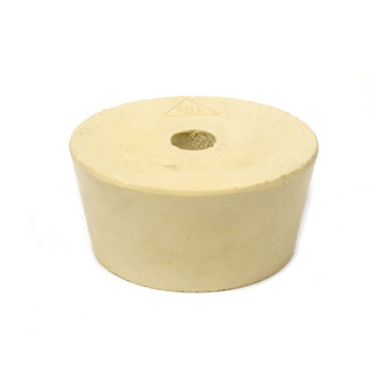 #10.5 Rubber Stopper (Drilled)