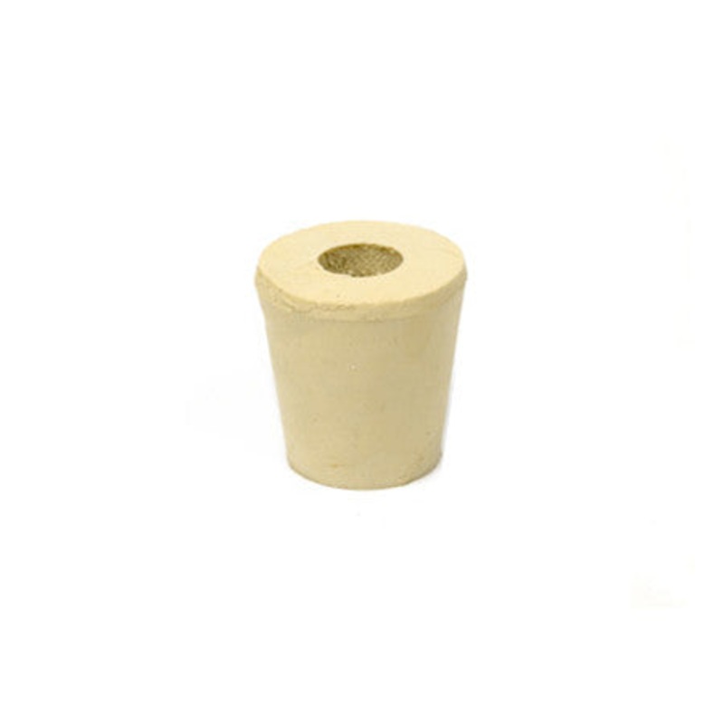 #3 Rubber Stopper (Drilled)