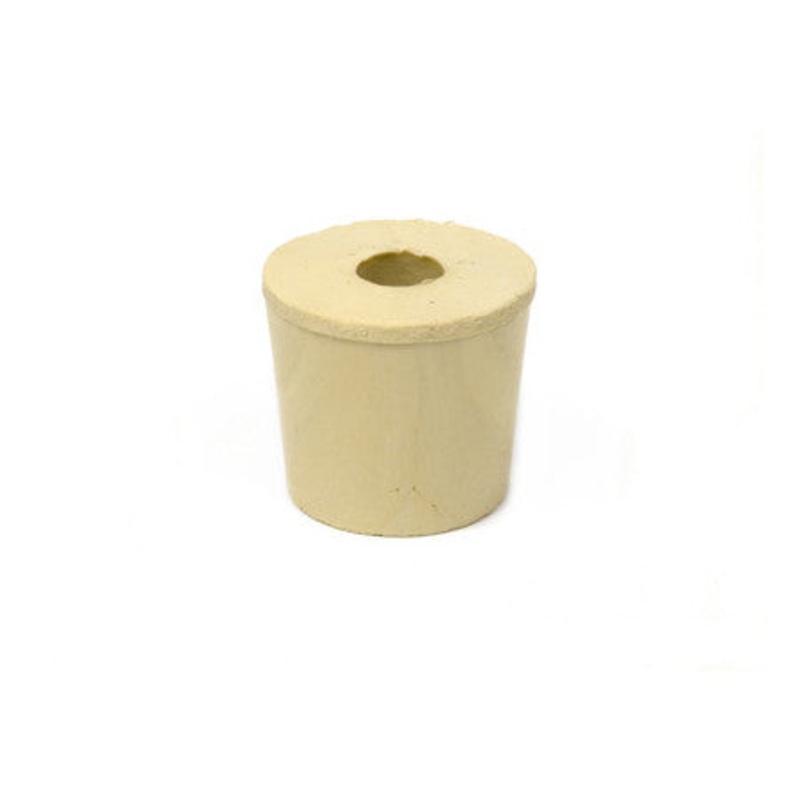#5.5 Rubber Stopper (Drilled)