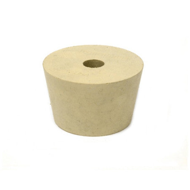 #8.5 Rubber Stopper (Drilled)