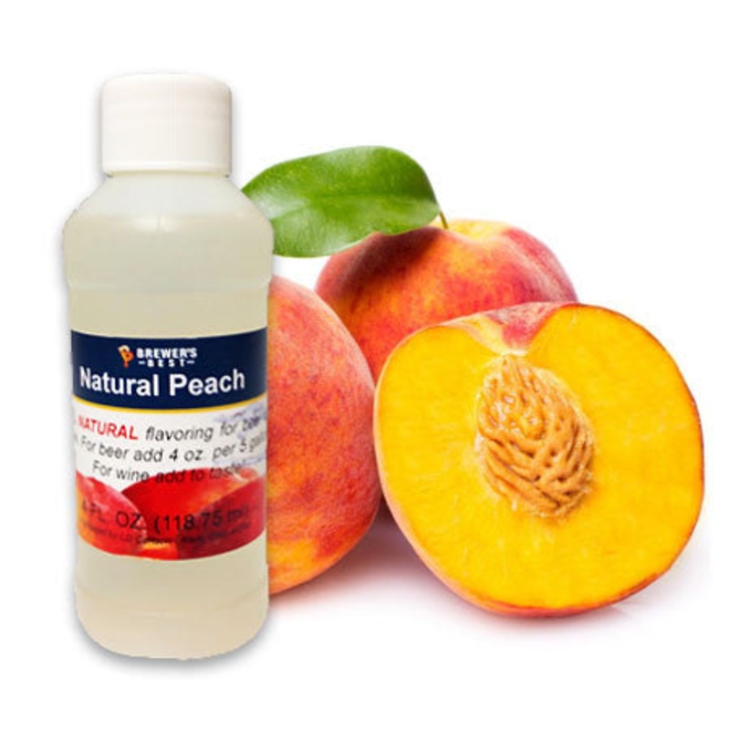 All Natural Peach Fruit Flavoring (4 oz)