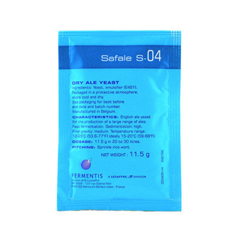 Fermentis Safale S-04 Yeast