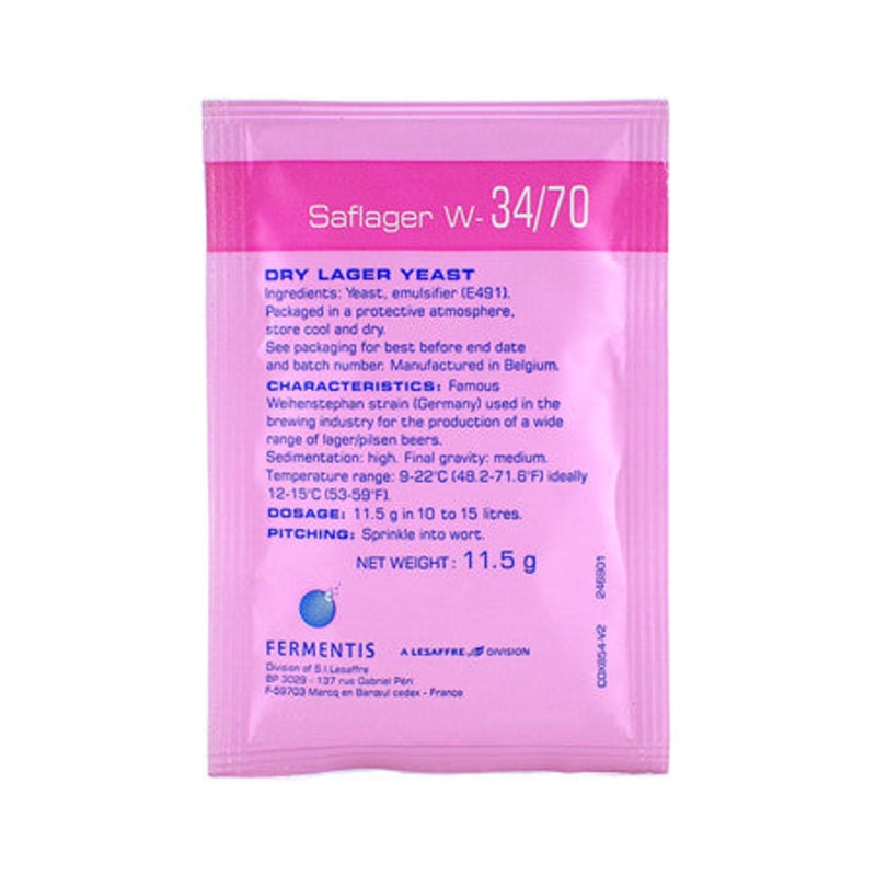 Fermentis Saflager W-34/70 Yeast