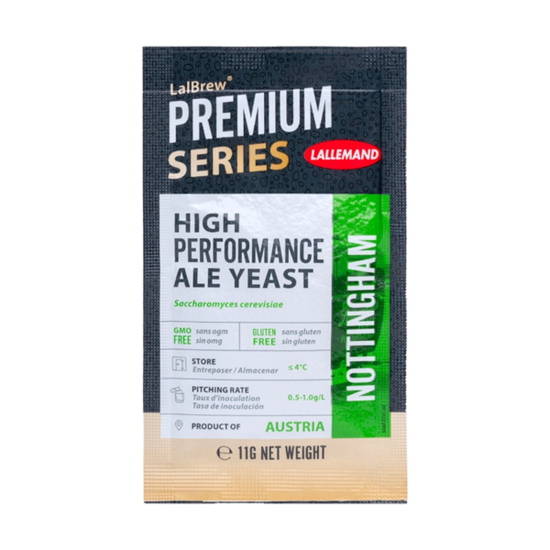 LalBrew Nottingham High Performance Ale Yeast – Lallemand