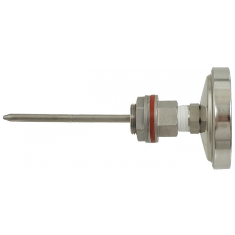 Stainless Weldless Thermometer 3 Face x 6 Probe