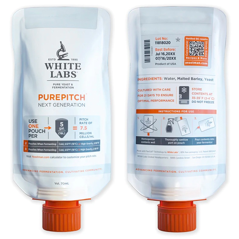 White Labs WLP080 Cream Ale Yeast PurePitch Next Generation