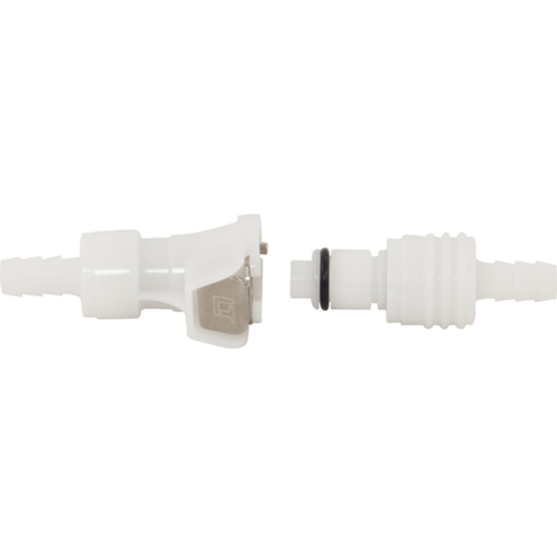 Beer & Gas Quick Connect – In-Line Set (With Shut-Off)