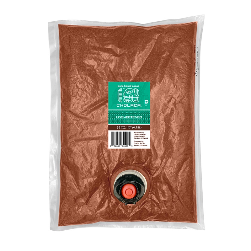 Cholaca Unsweetened Pure Liquid Cacao 32 oz