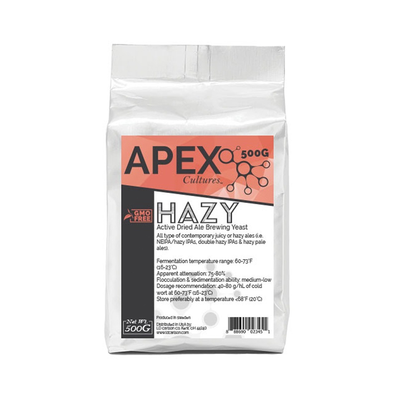 Apex Cultures Hazy (New England) Yeast – 500g Brick