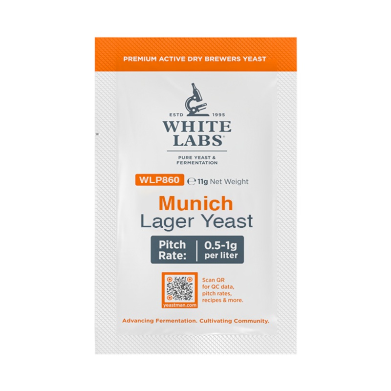 White Labs WLP860 Munich Lager Premium Dry Yeast