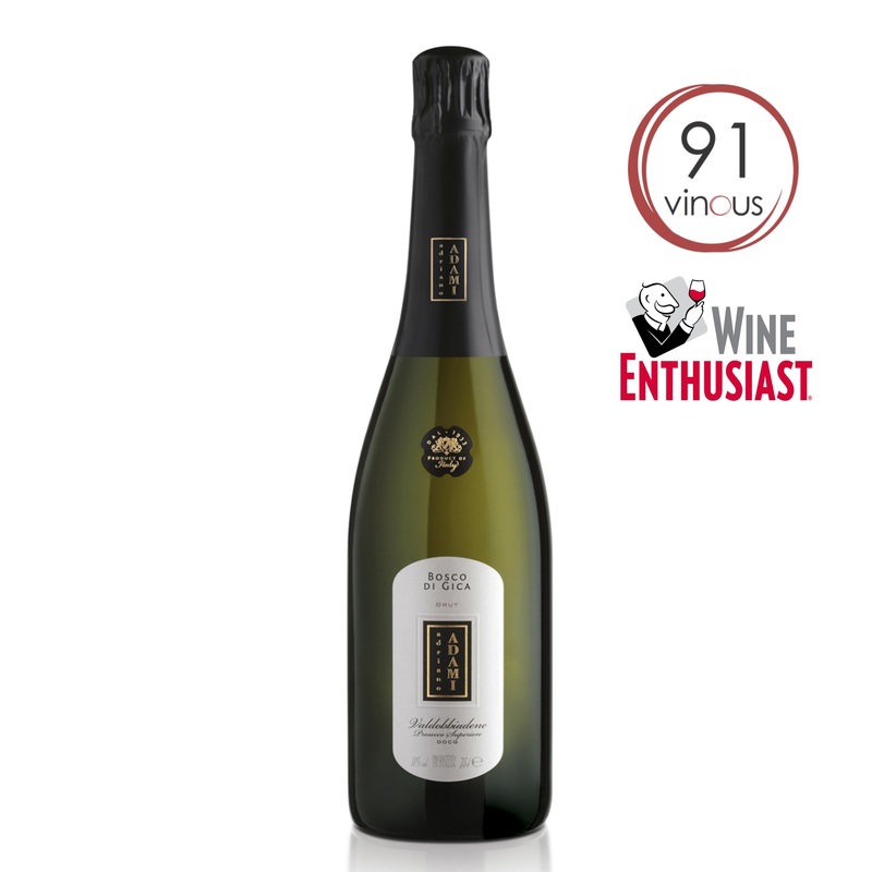 Adami Bosco di Gica Prosecco Superiore Brut Valdobbiadene DOCG NV