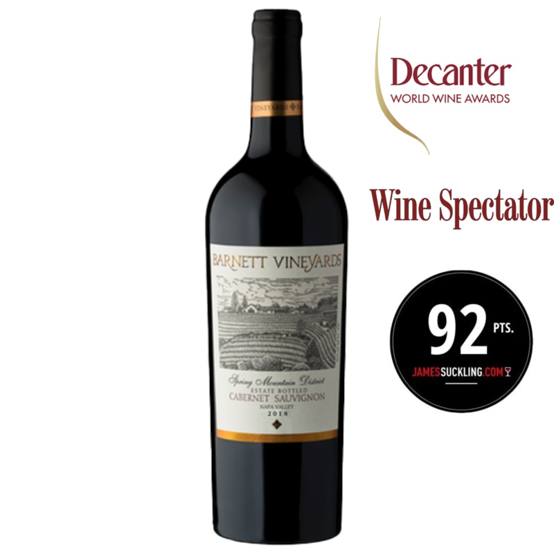 Barnett Vineyards Spring Mountain Cabernet Sauvignon 2018